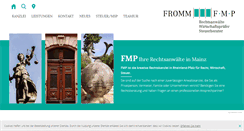 Desktop Screenshot of fmp-recht.de